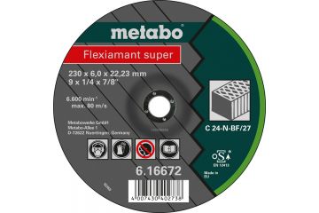 Зачистной круг по камню Metabo Flexiamant Super C 24-N, 230 мм